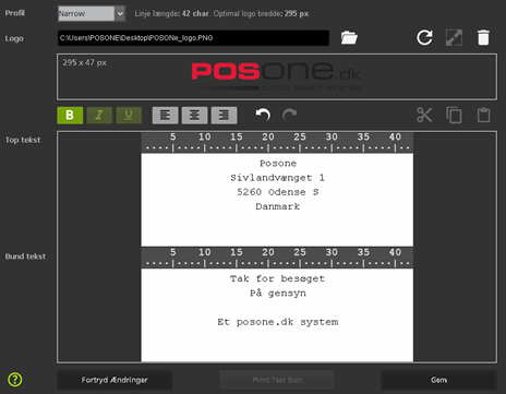 Kom i gang - Brug af POS One systemet – POS ONE A/S